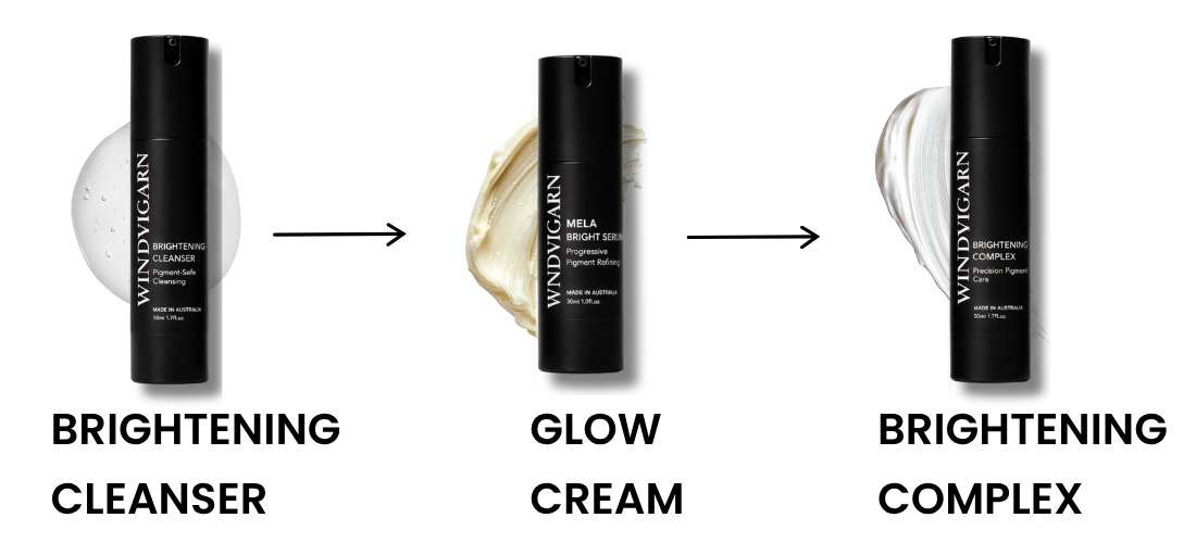 Windyigarn Melasma Reset System evening routine