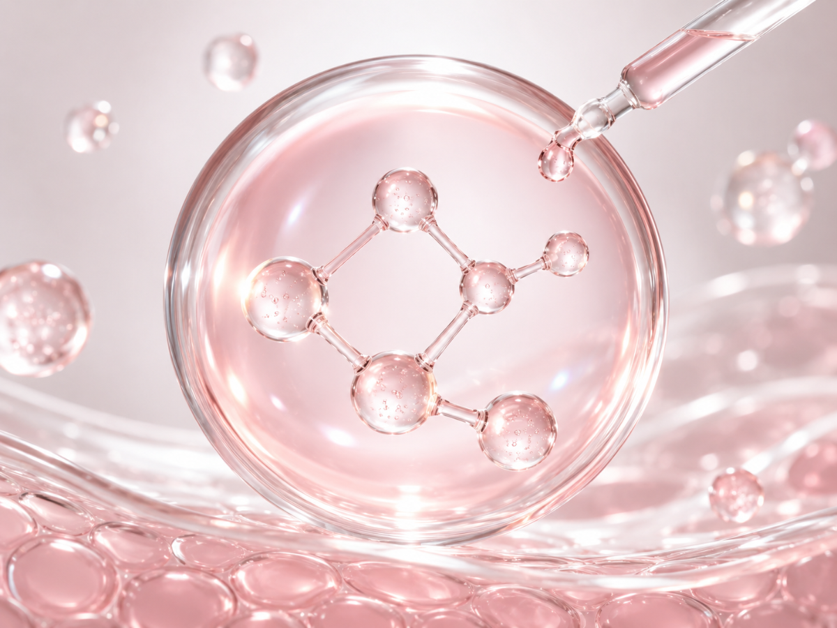Clinical skincare visual for Azelaic Acid