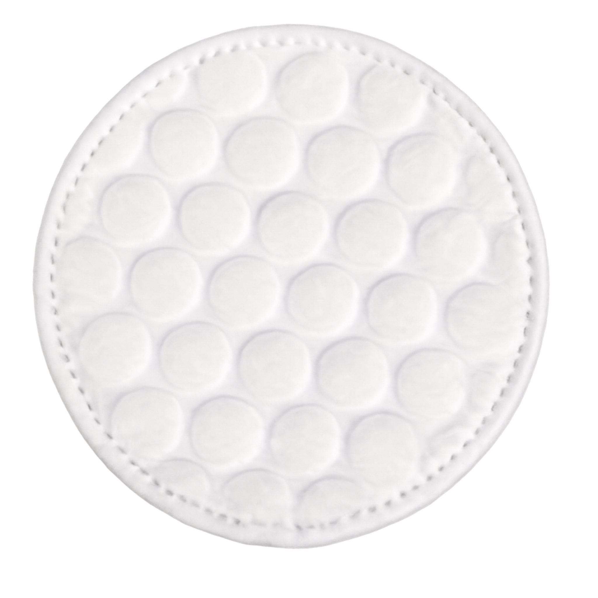 Textured plant-fibre cotton treatment pad