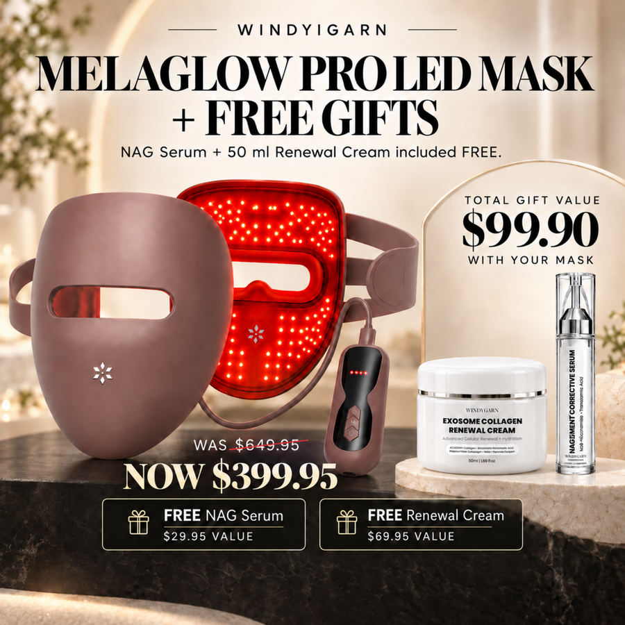 MelaGlow Pro LED Mask
